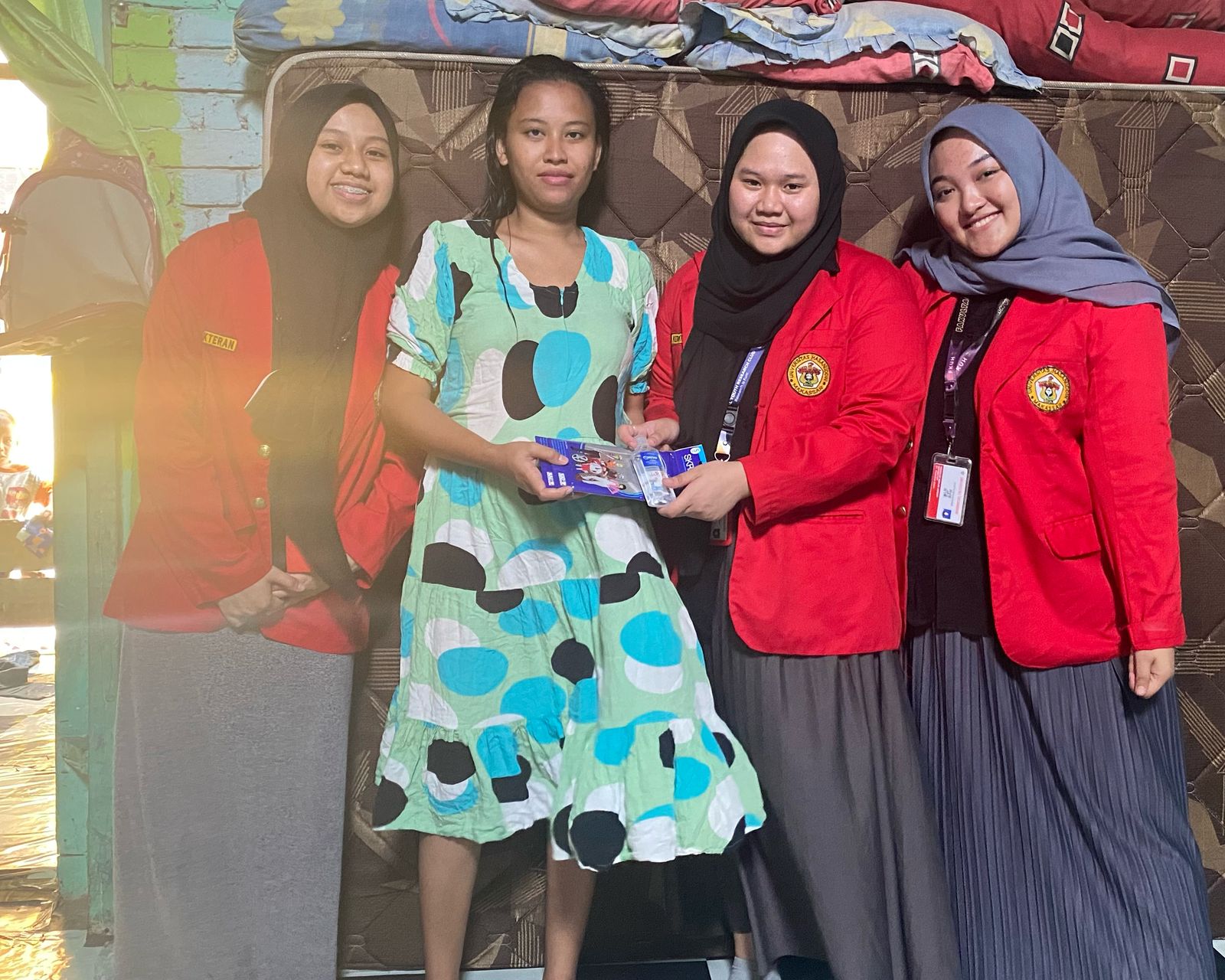 Kunjungan Pertama bersama ibu Musdalifah